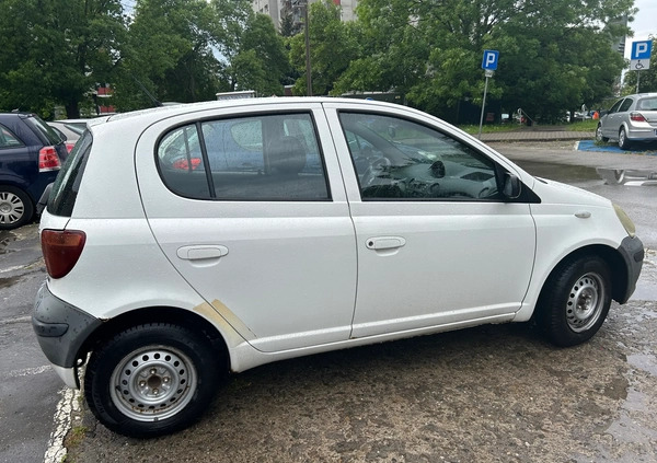 Toyota Yaris cena 7318 przebieg: 207000, rok produkcji 2003 z Kraków małe 46